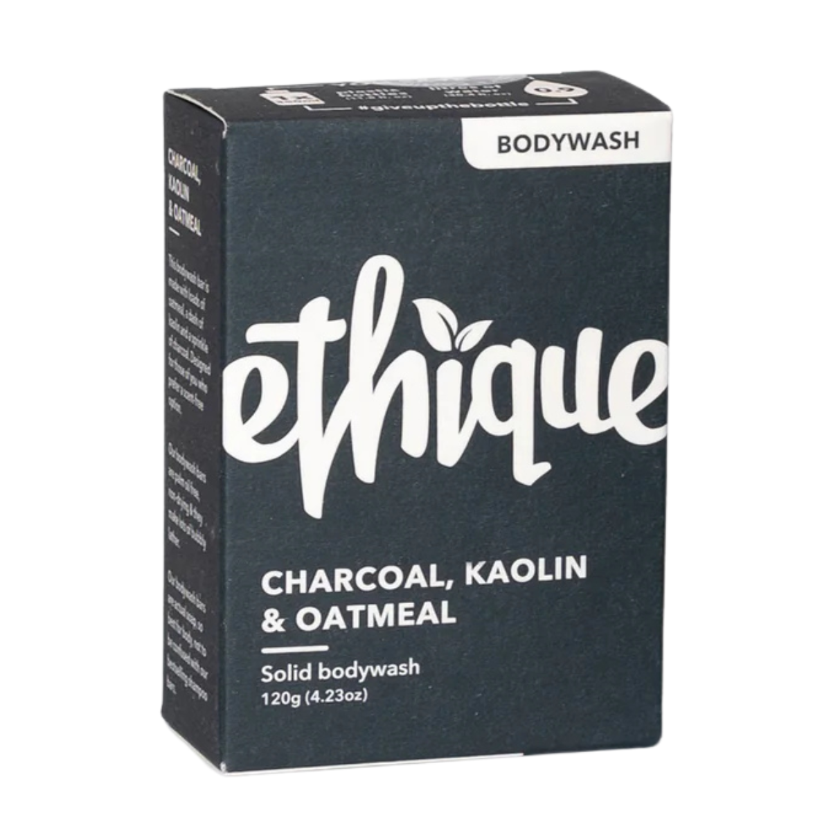 Image of Ethique Charcoal Kaolin and Oatmeal Solid Bodywash in Box