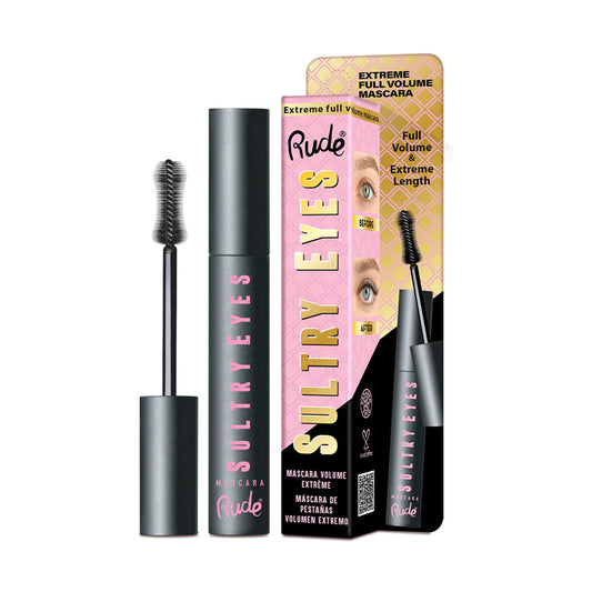 Rude Sultry Eyes Extreme Full Volume Mascara - Black