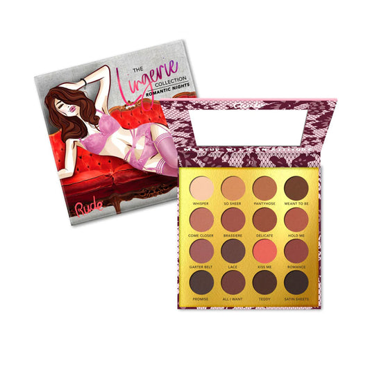 Rude The Lingerie Collection Eyeshadow Palette - Romantic Nights