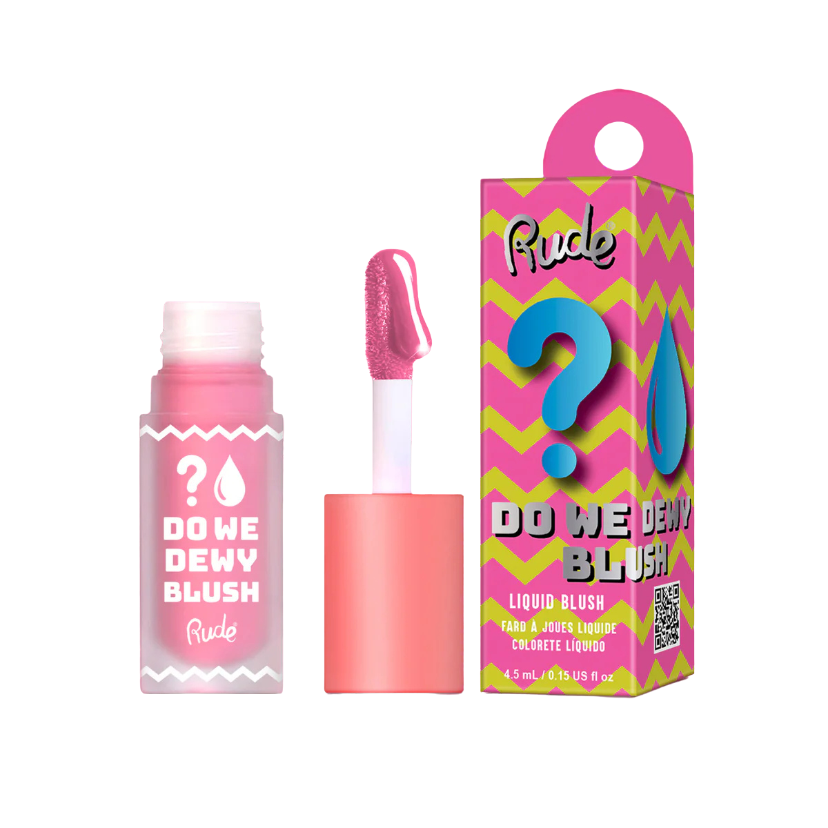 Image of Rude Do We Dewy Liquid Blush in Peony