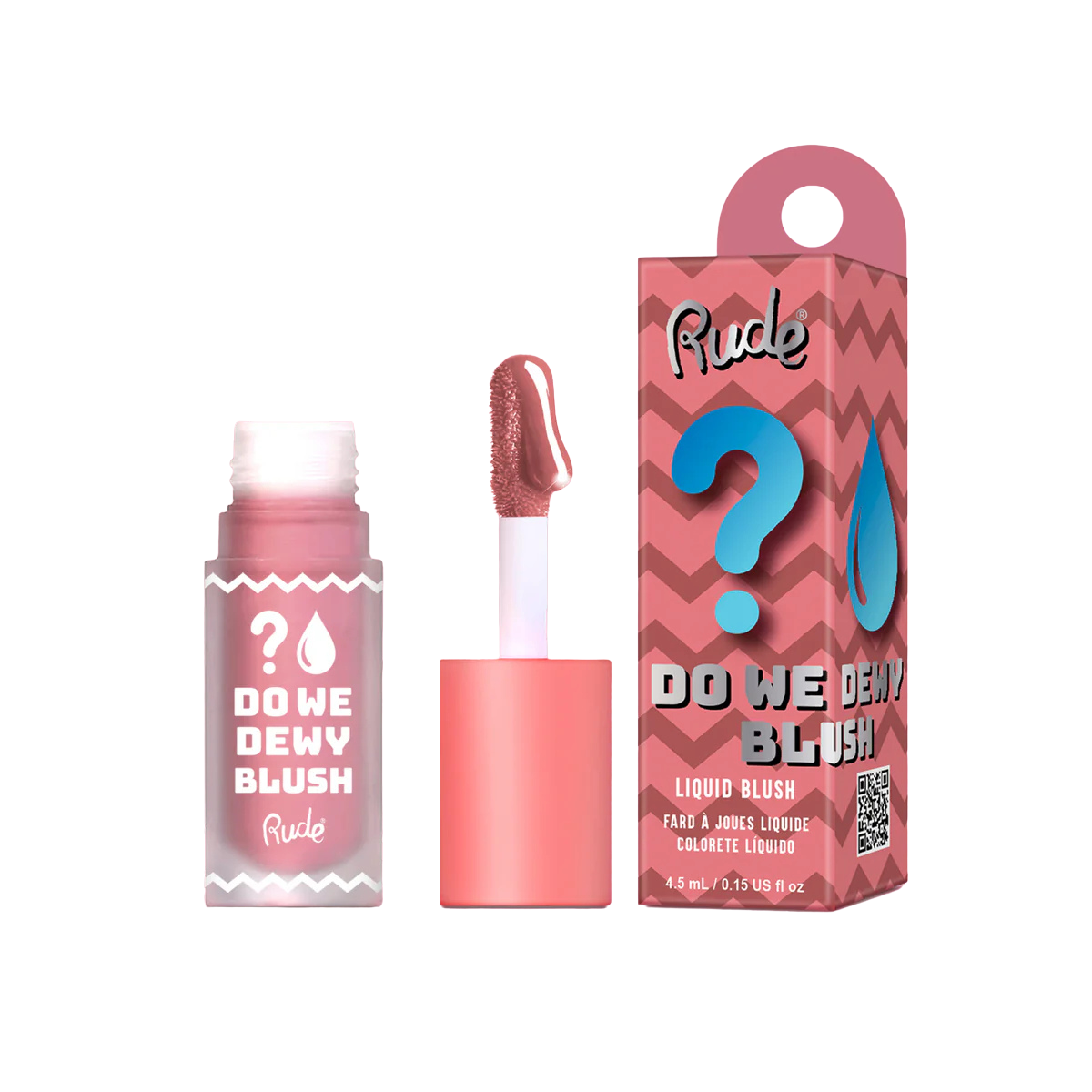 Image of Rude Do We Dewy Liquid Blush in Sandy Pink