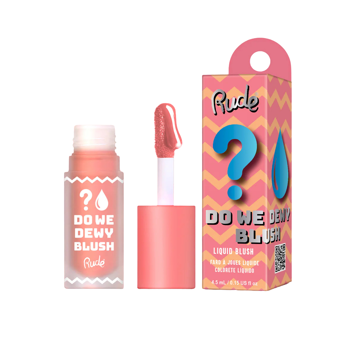 Image of Rude Do We Dewy Liquid Blush in Sierra Pink