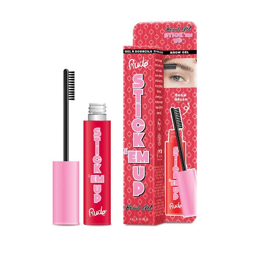 Image of Rude Stick em Up Brow Gel with lid off