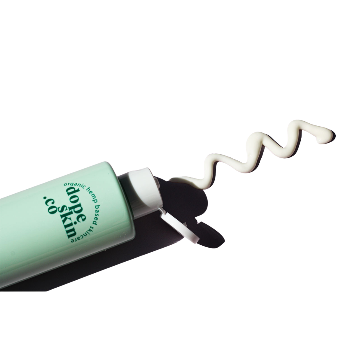 Image of Dope Skin Co Antioxidant Body Lotion with product squirting out